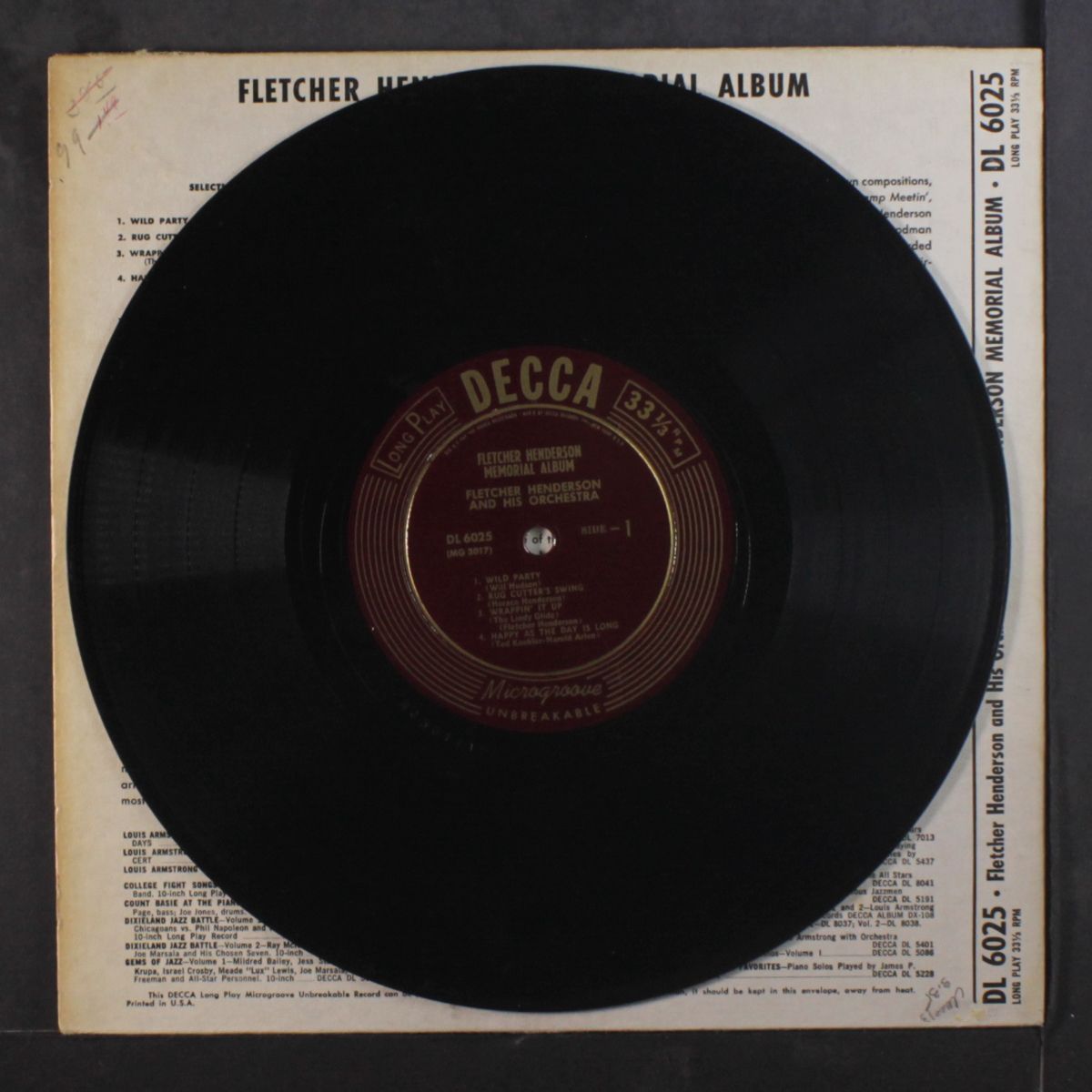 memorial album by FLETCHER HENDERSON