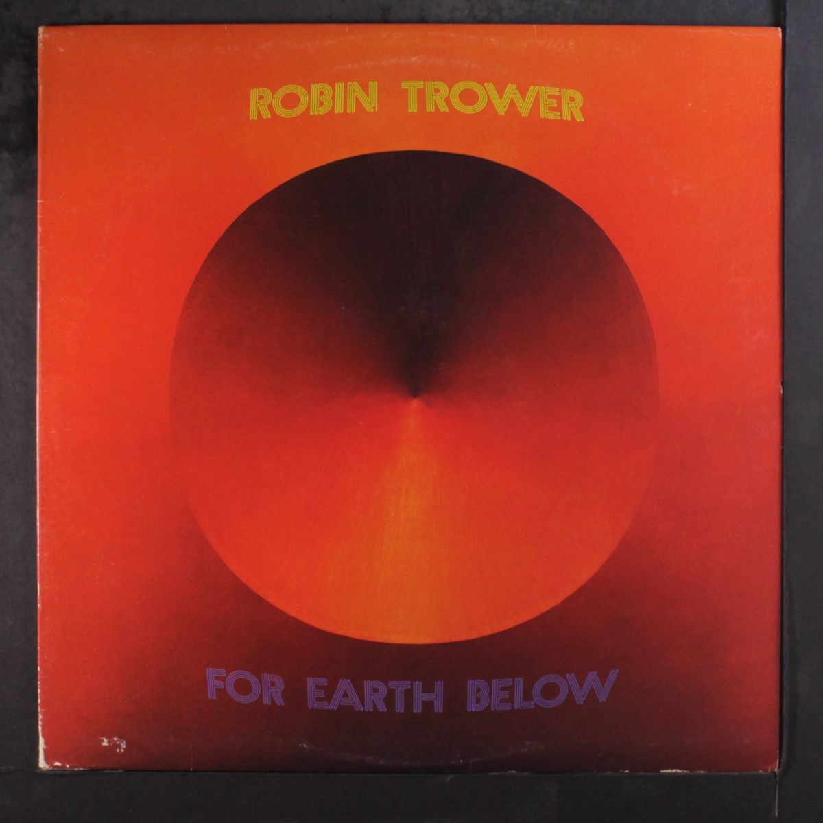 for earth below by ROBIN TROWER