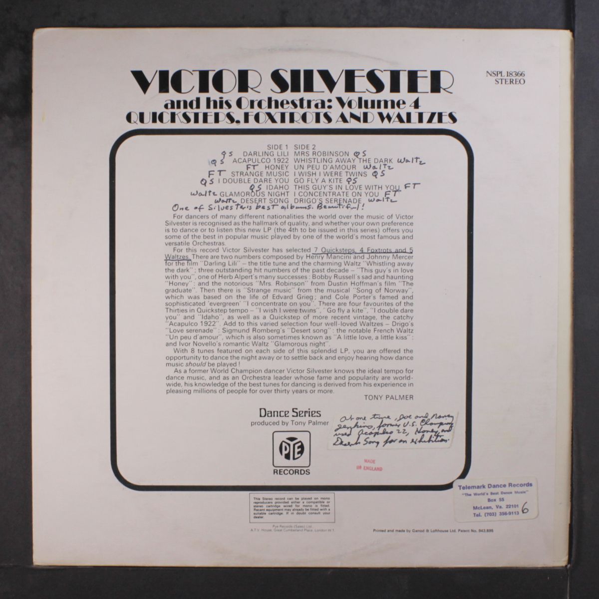 vol. 4: quicksteps, foxtrots & waltzes by VICTOR SILVESTER