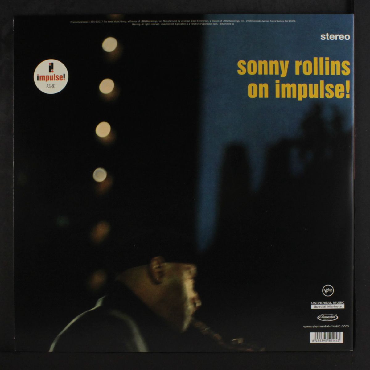 on impulse! by SONNY ROLLINS