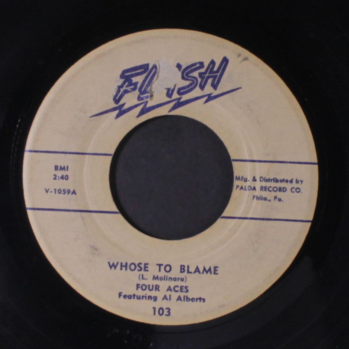 whose to blame / two little kisses by FOUR ACES