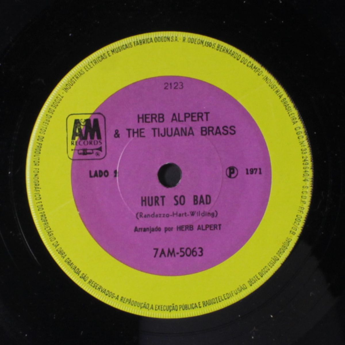 summertime / hurt so bad by HERB ALPERT