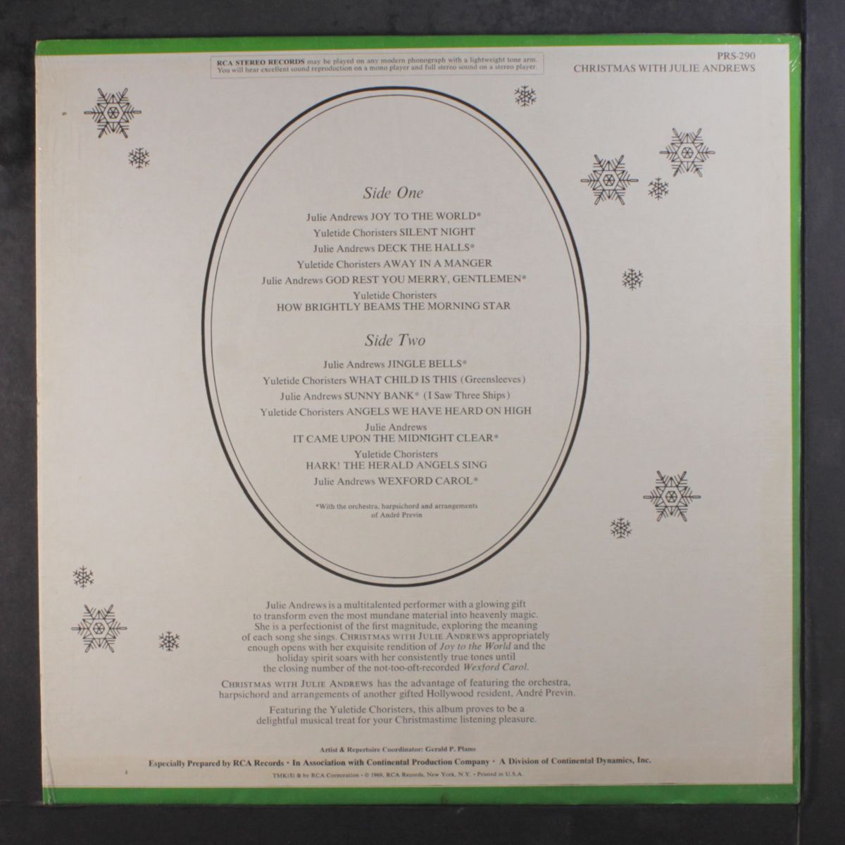 christmas with by JULIE ANDREWS
