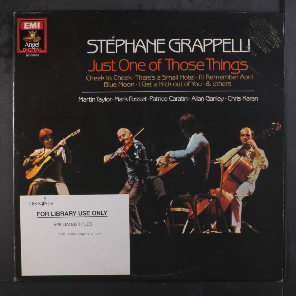 just one of those things by STEPHANE GRAPPELLI