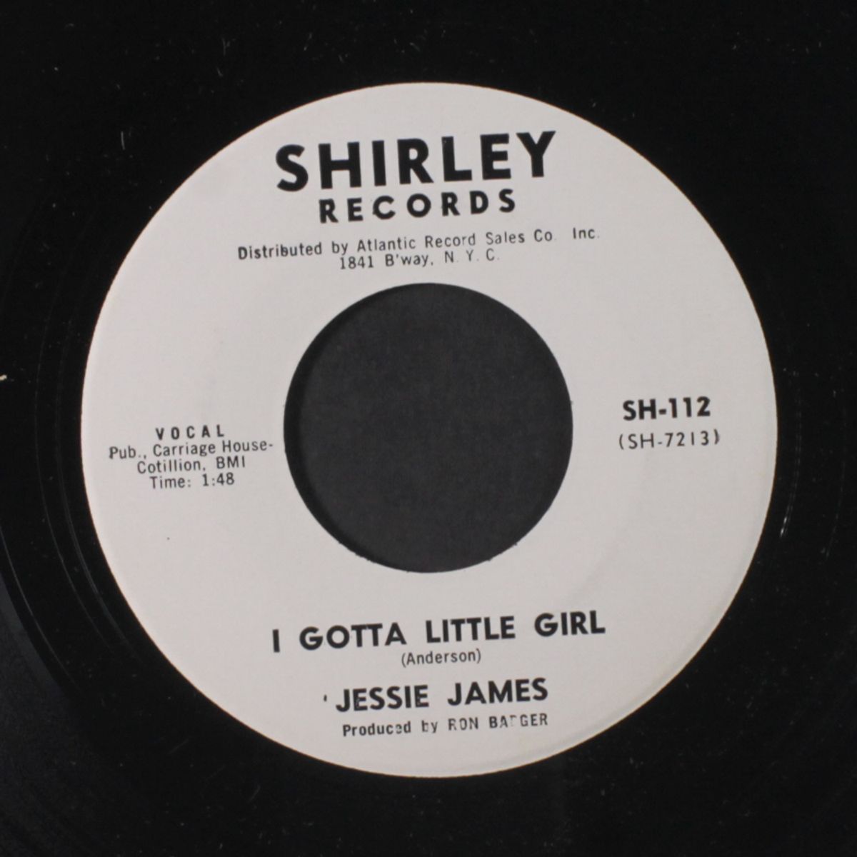 i gotta little girl / i wanna full time love by JESSIE JAMES