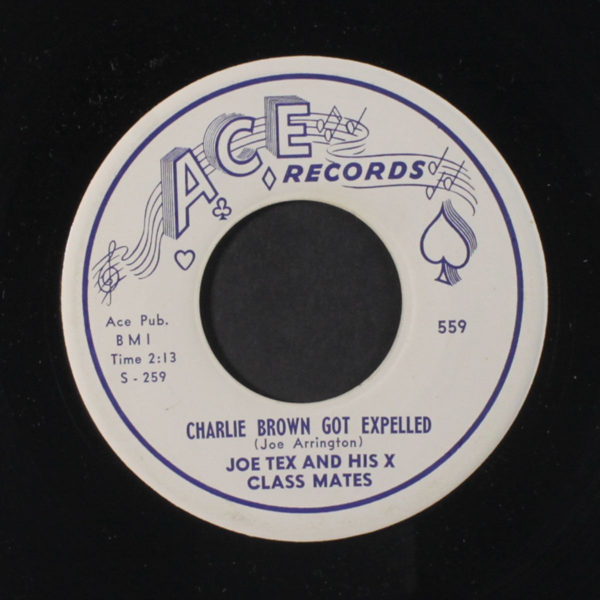 charlie brown got expelled / blessed are these tears by JOE TEX