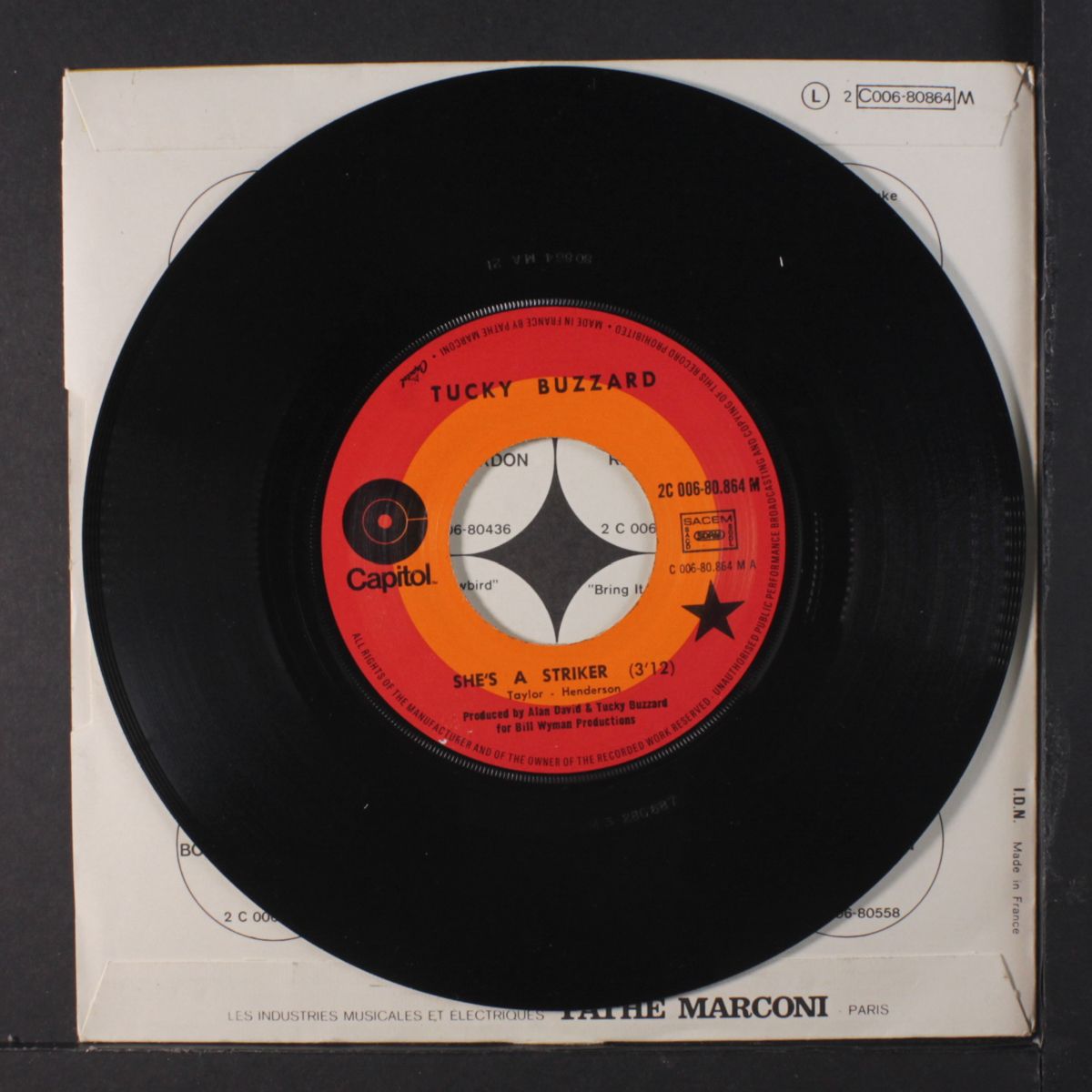 heartbreaker / she's a striker by TUCKY BUZZARD
