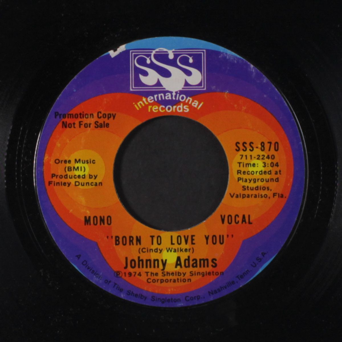 born to love you / mono by JOHNNY ADAMS