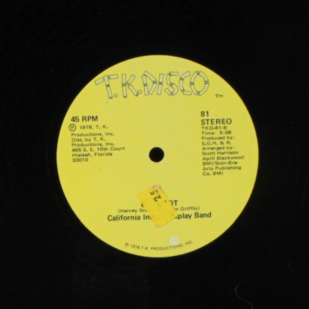 big foot by CALIFORNIA INSTANT REPLAY BAND
