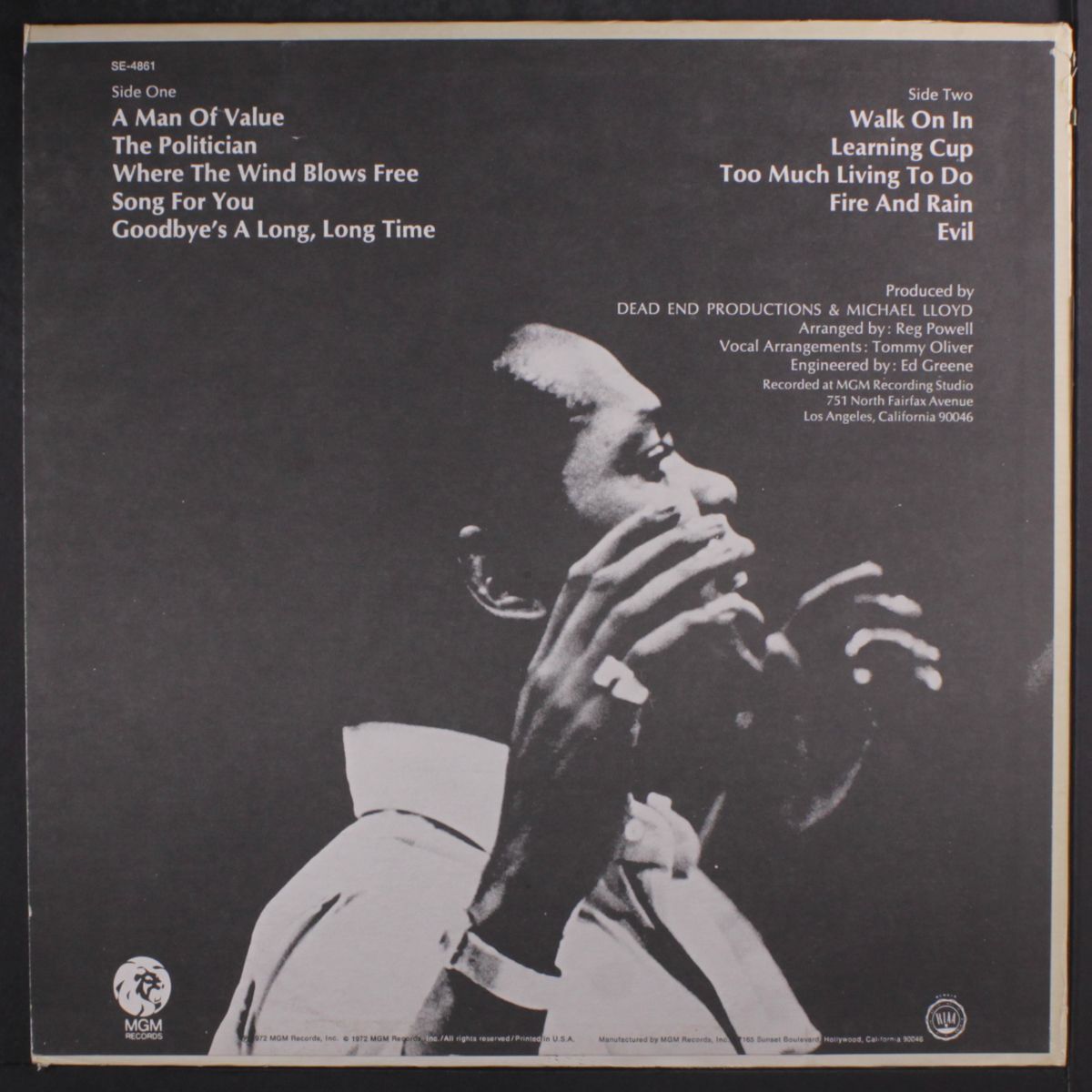 a man of value by LOU RAWLS