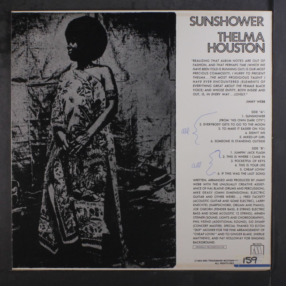 sunshower by THELMA HOUSTON
