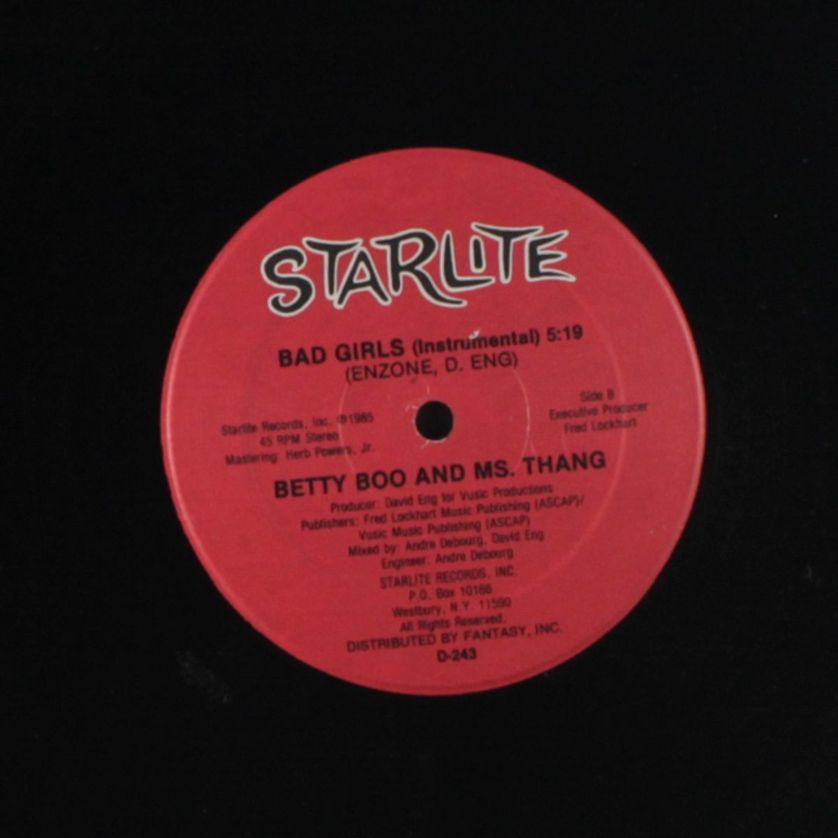 bad girls / instro by BETTY BOO & MS. THANG