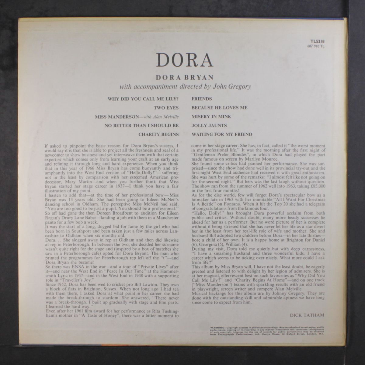 dora by DORA BRYAN