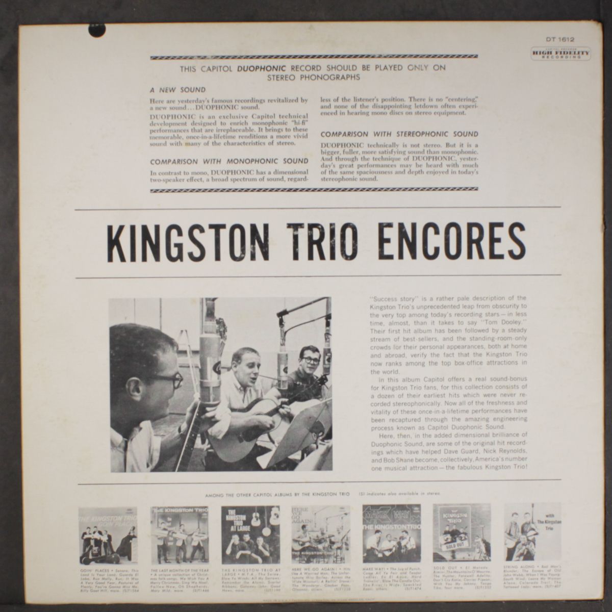 encores by KINGSTON TRIO