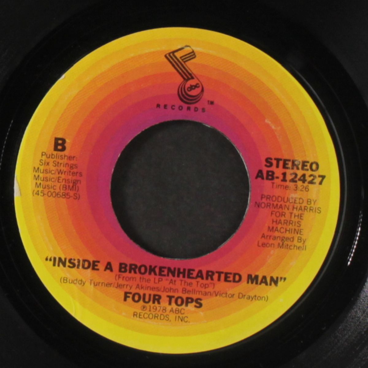 h.e.l.p. / inside a brokenhearted man by FOUR TOPS