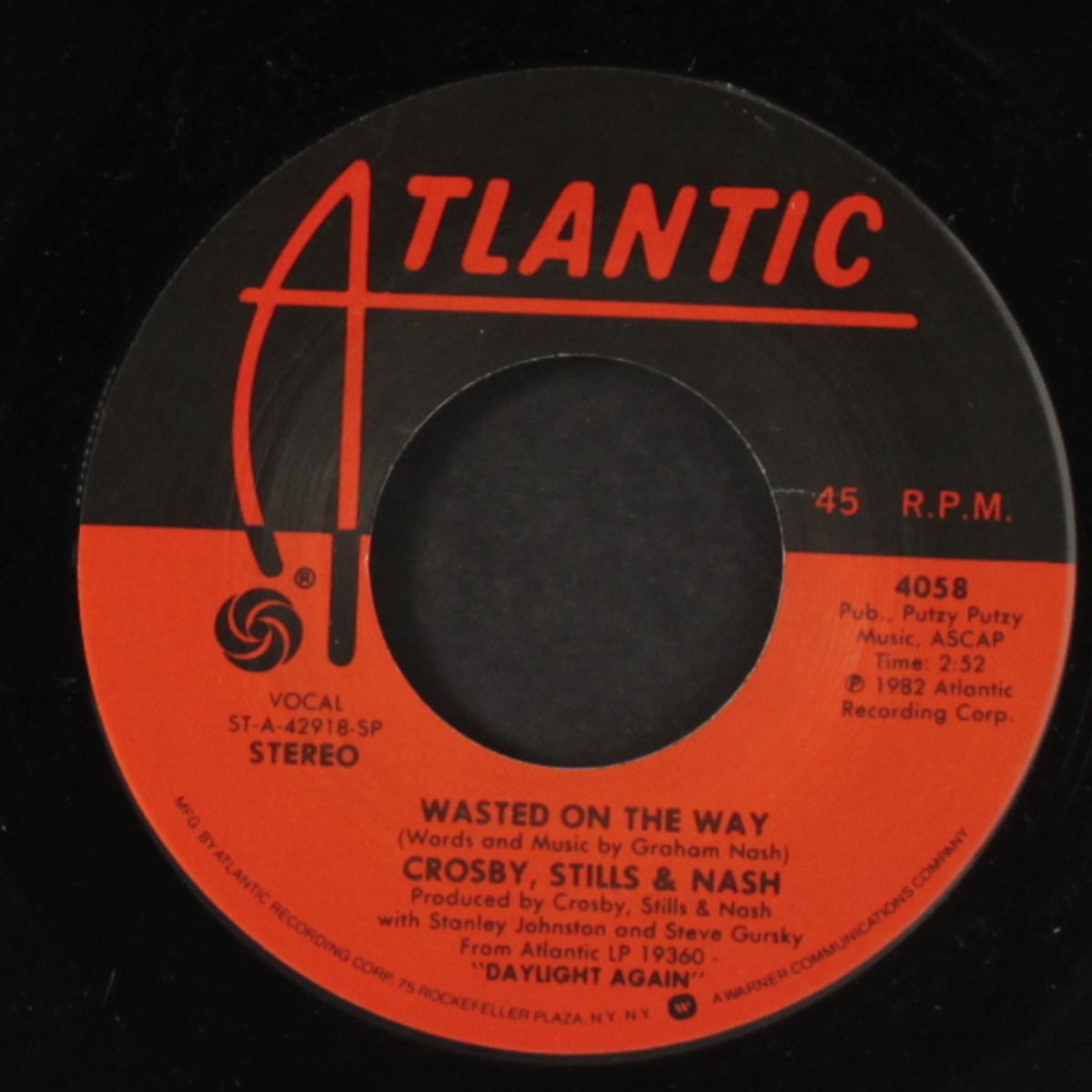 wasted on the way / delta by CROSBY,STILLS & NASH