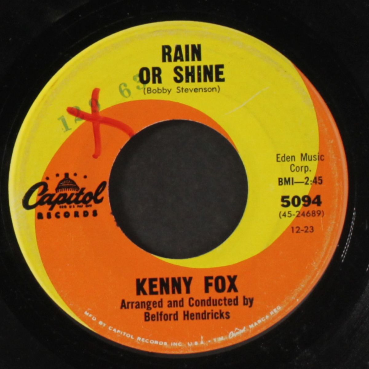 what cha' gonna do / rain or shine by KENNY FOX