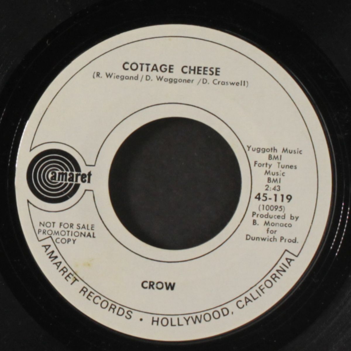 cottage cheese / slow down by CROW