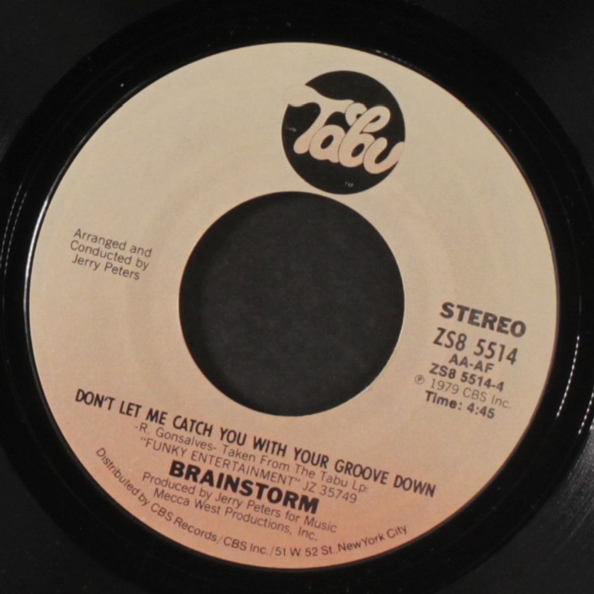 hot for you / don't let me catch you with your groove down by BRAINSTORM