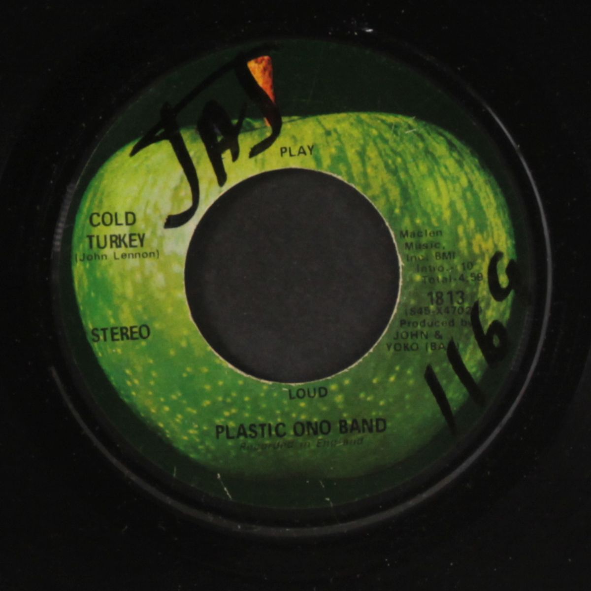 cold turkey / don't worry kyoko (mummy's only looking for a hand...) by JOHN LENNON & PLASTIC ONO BAND