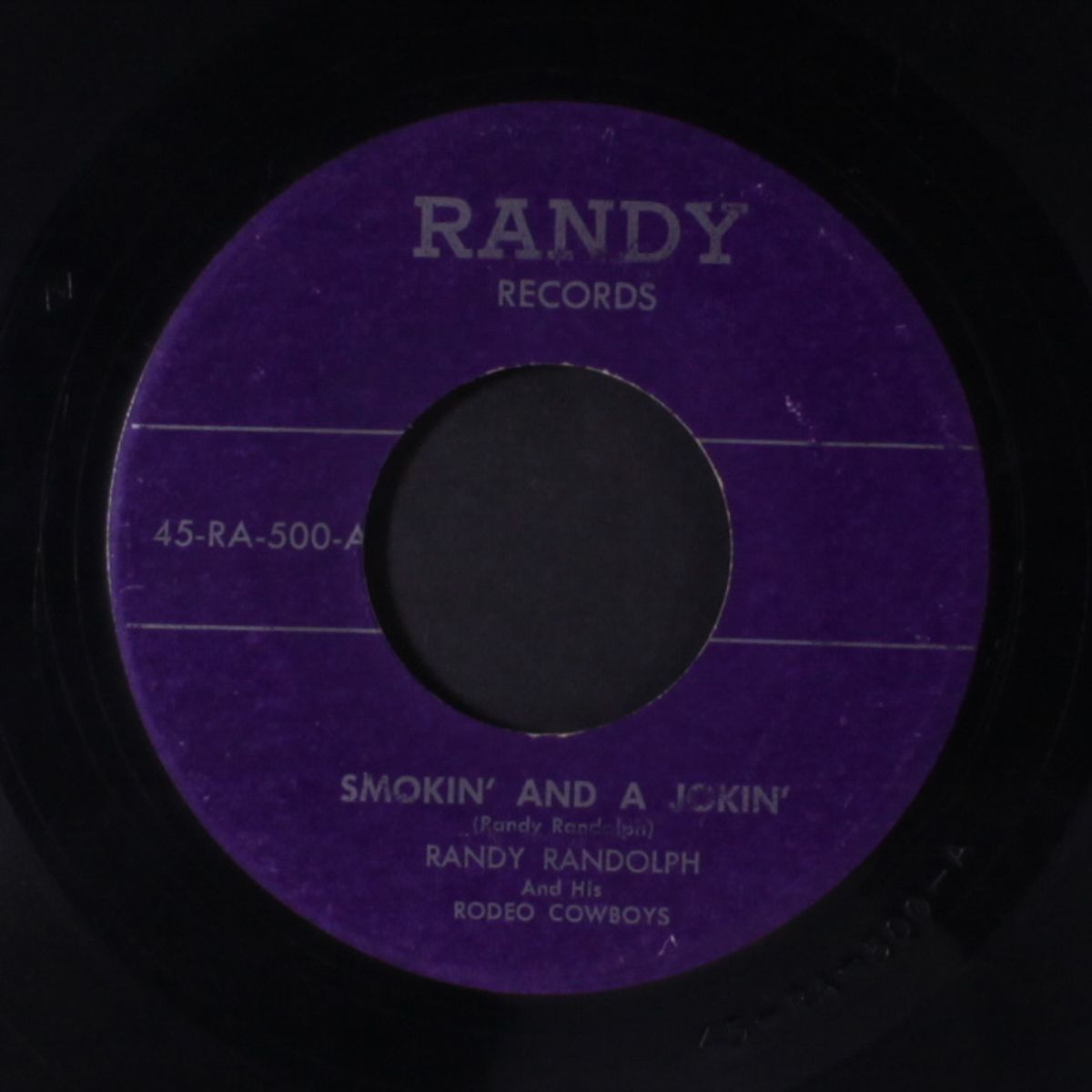 smokin' and a jokin' / why don't you say you're sorry by RANDY RANDOLPH