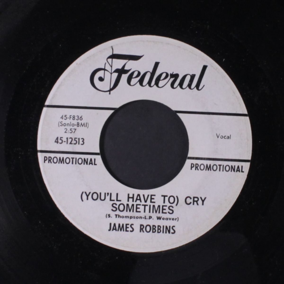 (you'll have to) cry sometimes by JAMES ROBBINS