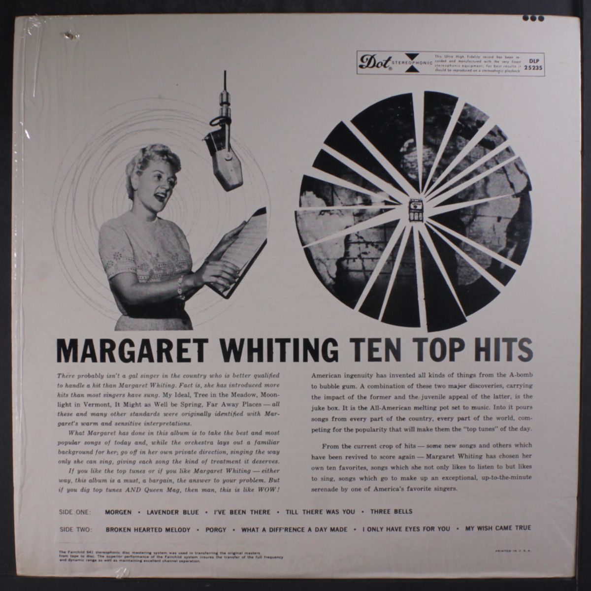 ten top hits by MARGARET WHITING