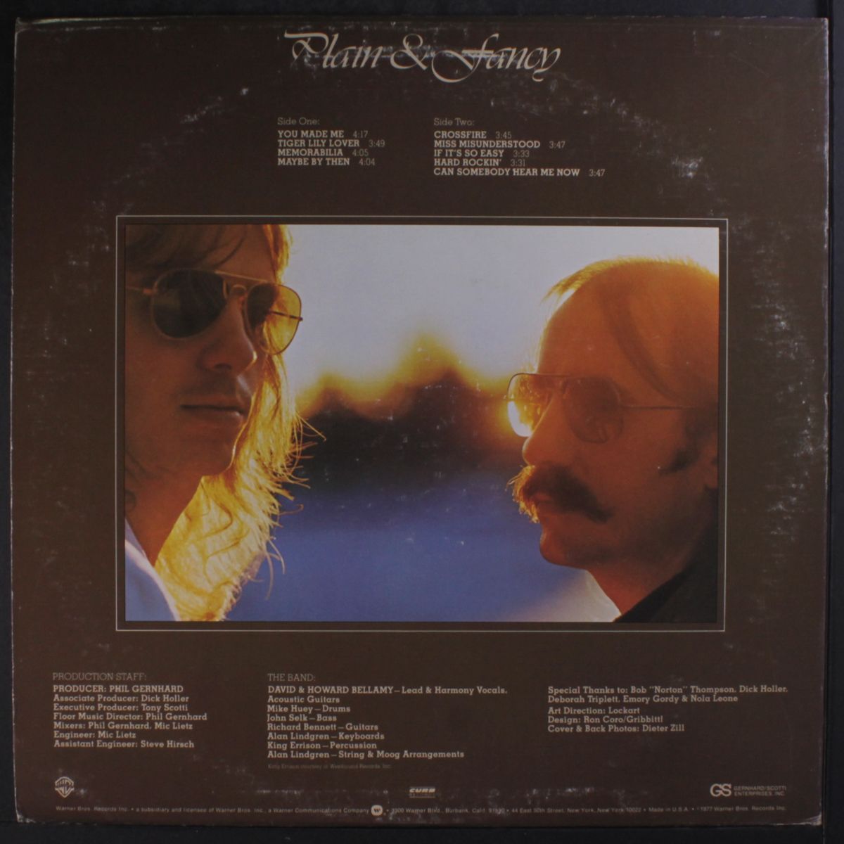 plain and fancy by BELLAMY BROTHERS