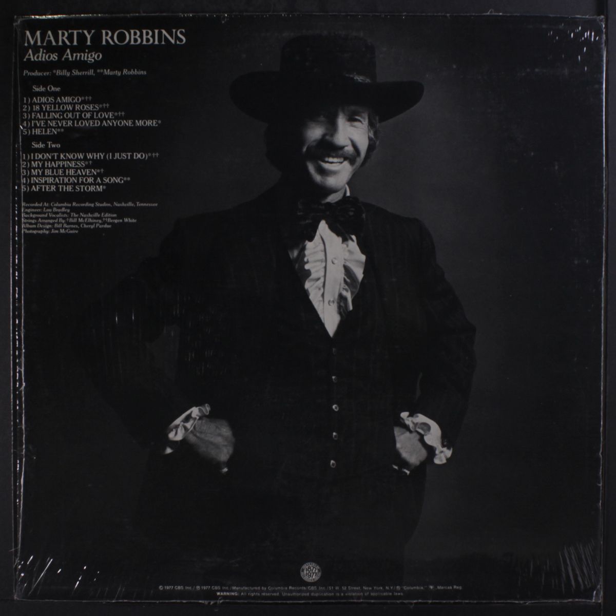 adios amigo by MARTY ROBBINS