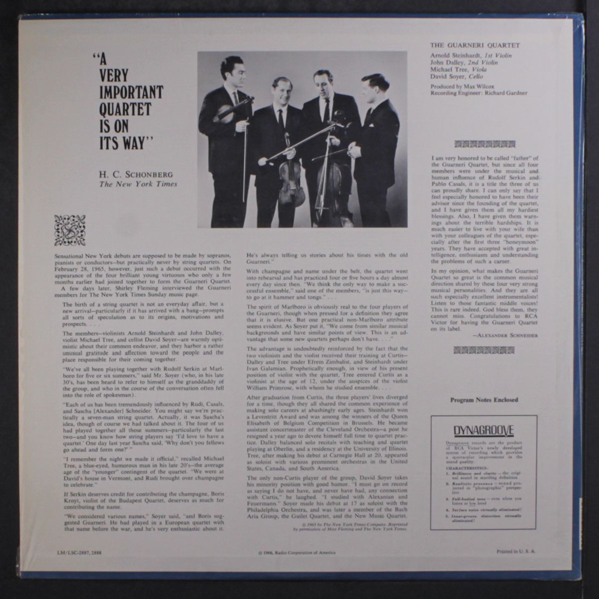 mozart string quartets by GUARNERI QUARTET