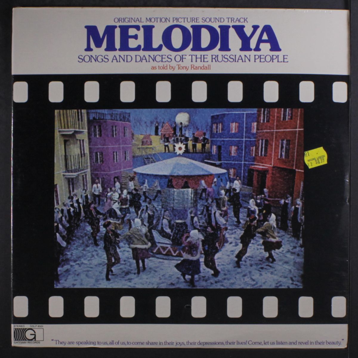 melodiya, songs & dances of the russian people by SOUNDTRACK