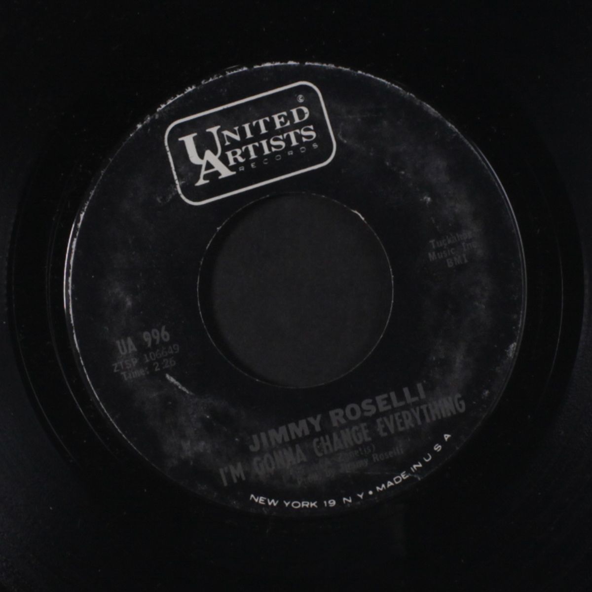 i'll never let you cry / i'm gonna change everything by JIMMY ROSELLI