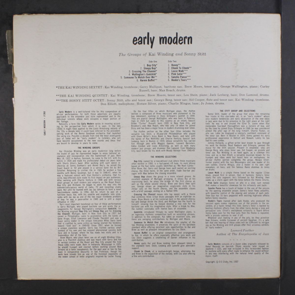 early modern by KAI WINDING / SONNY STITT