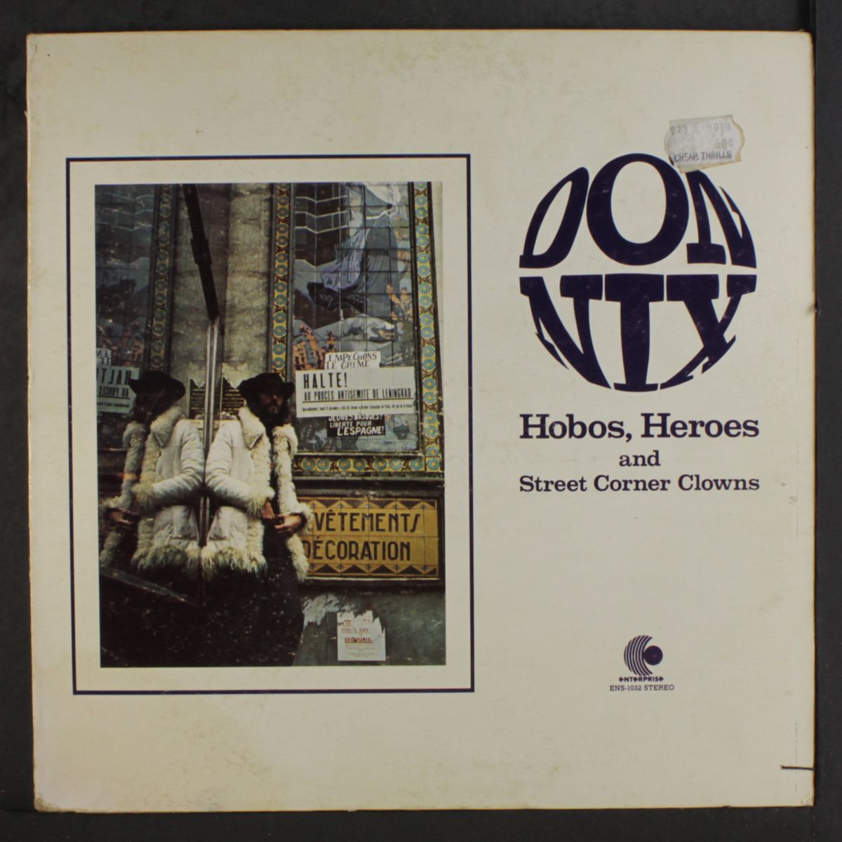 hobos, heroes & street corner clowns by DON NIX