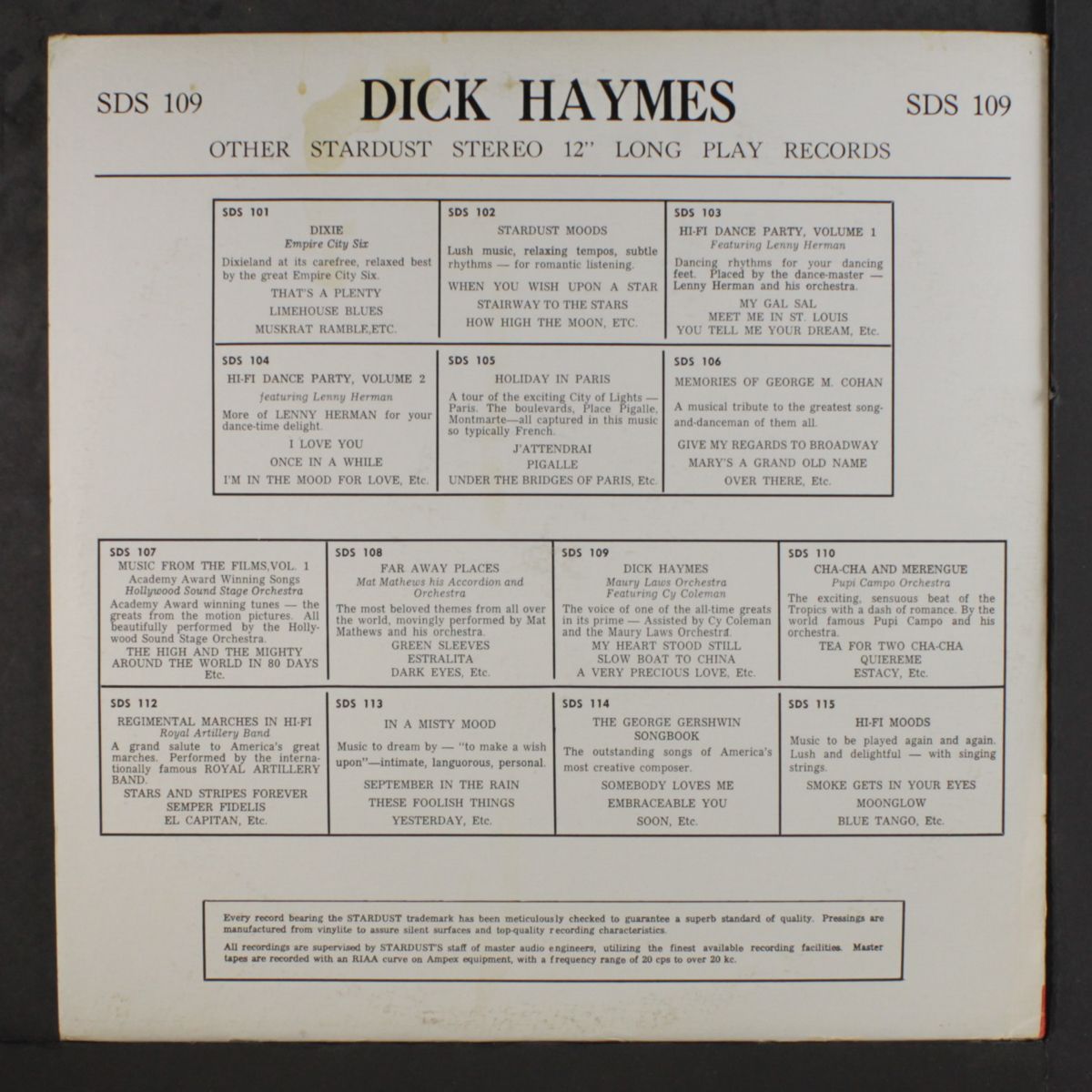 dick haymes by DICK HAYMES