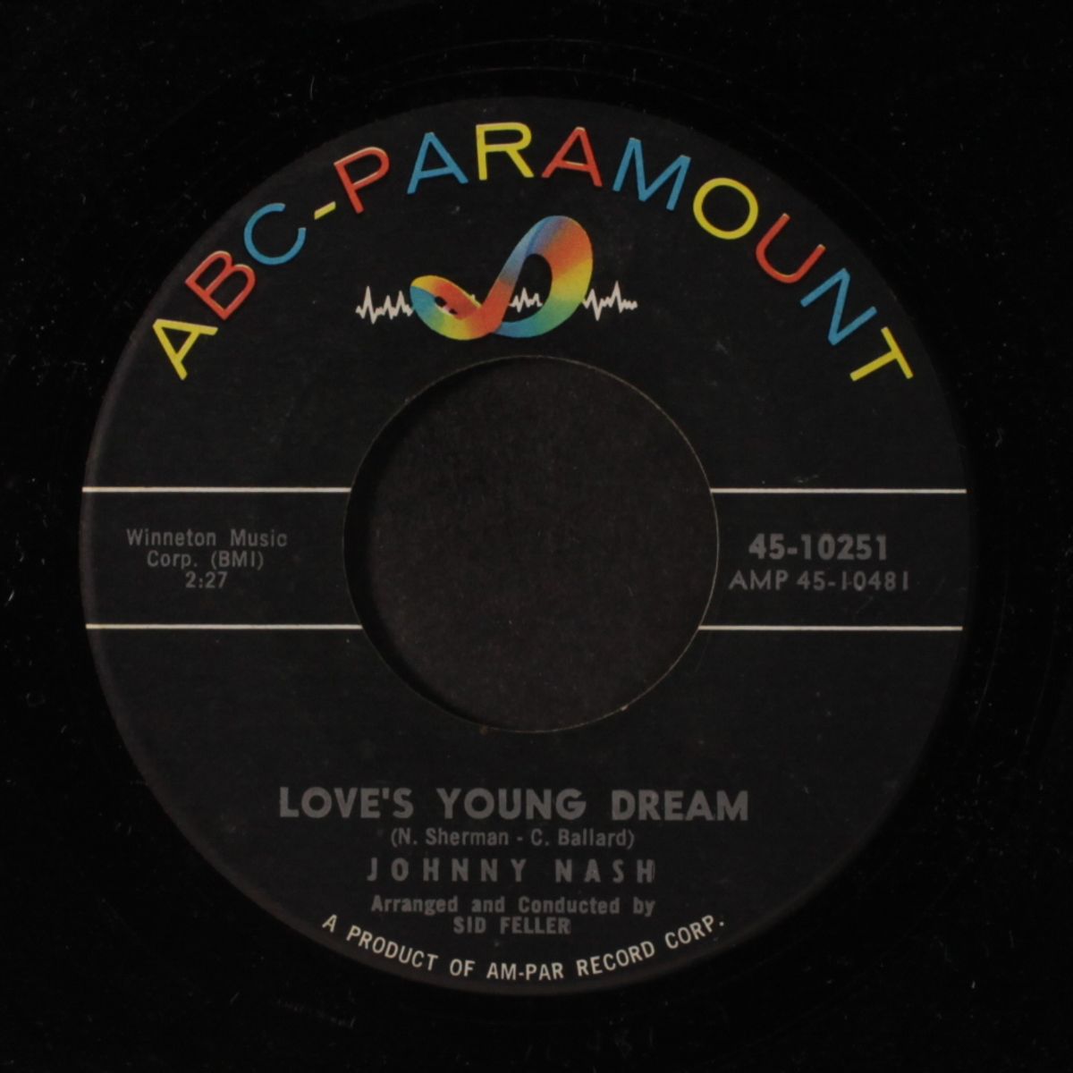 too much love / love's young dream by JOHNNY NASH