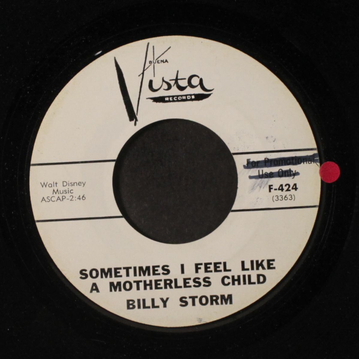 sometimes i feel like a motherless child by BILLY STORM