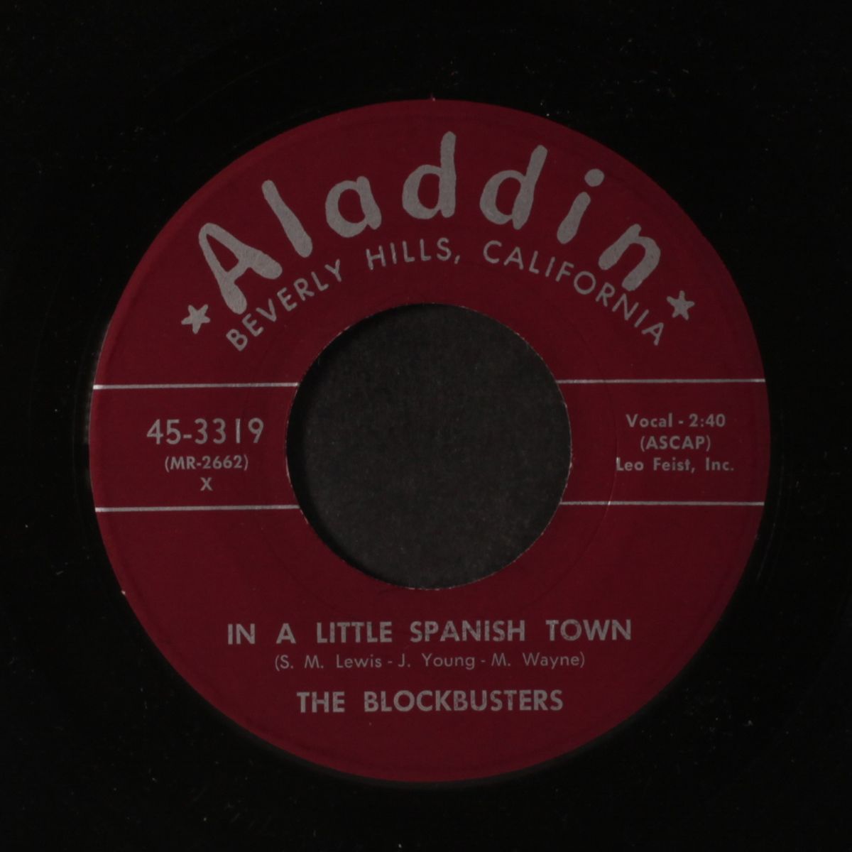 in a little spanish town / why baby why by BLOCKBUSTERS