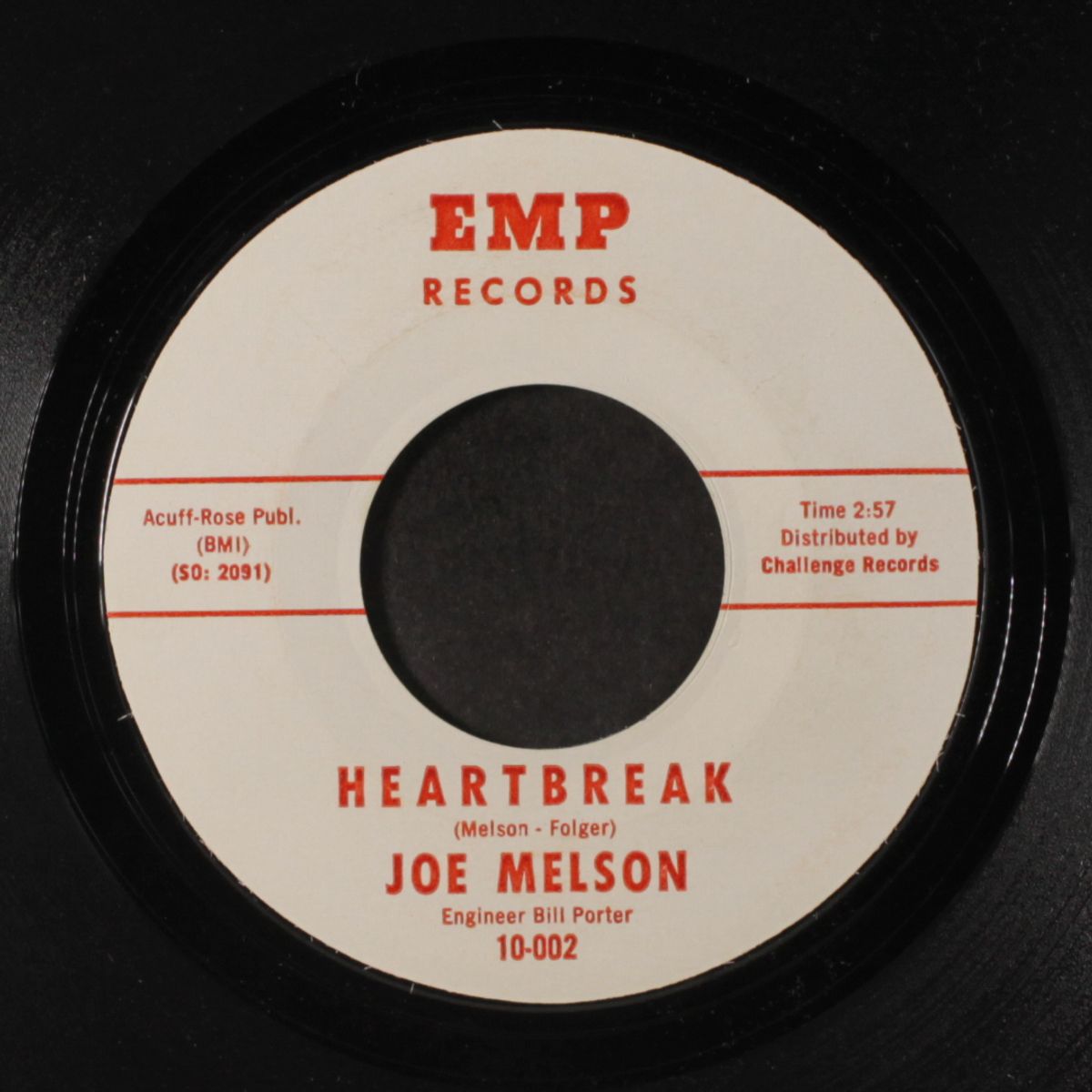 heartbreak / this hurt inside me by JOE MELSON & GROUP
