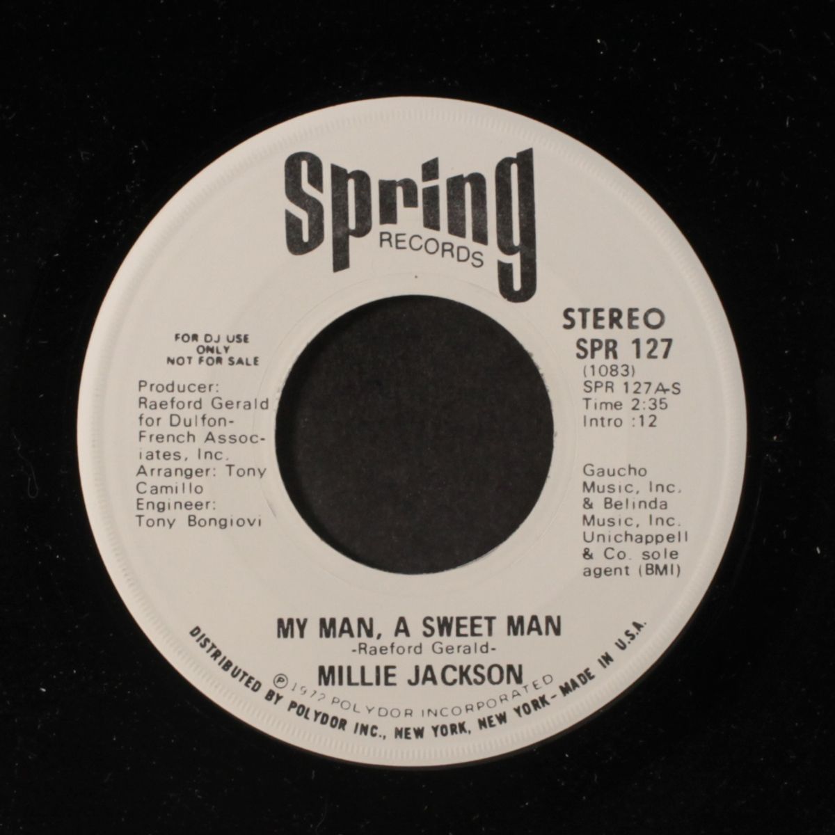 my man, a sweet man / mono by MILLIE JACKSON