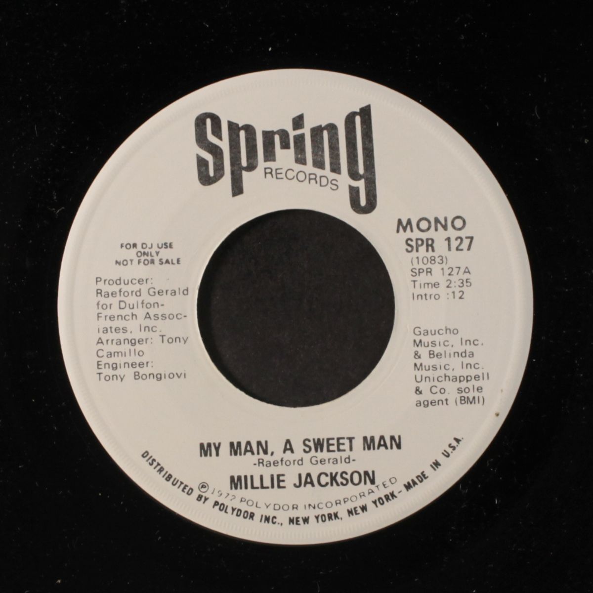 my man, a sweet man / mono by MILLIE JACKSON
