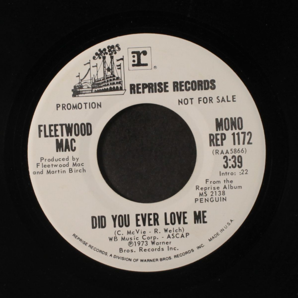 did you ever love me / mono by FLEETWOOD MAC