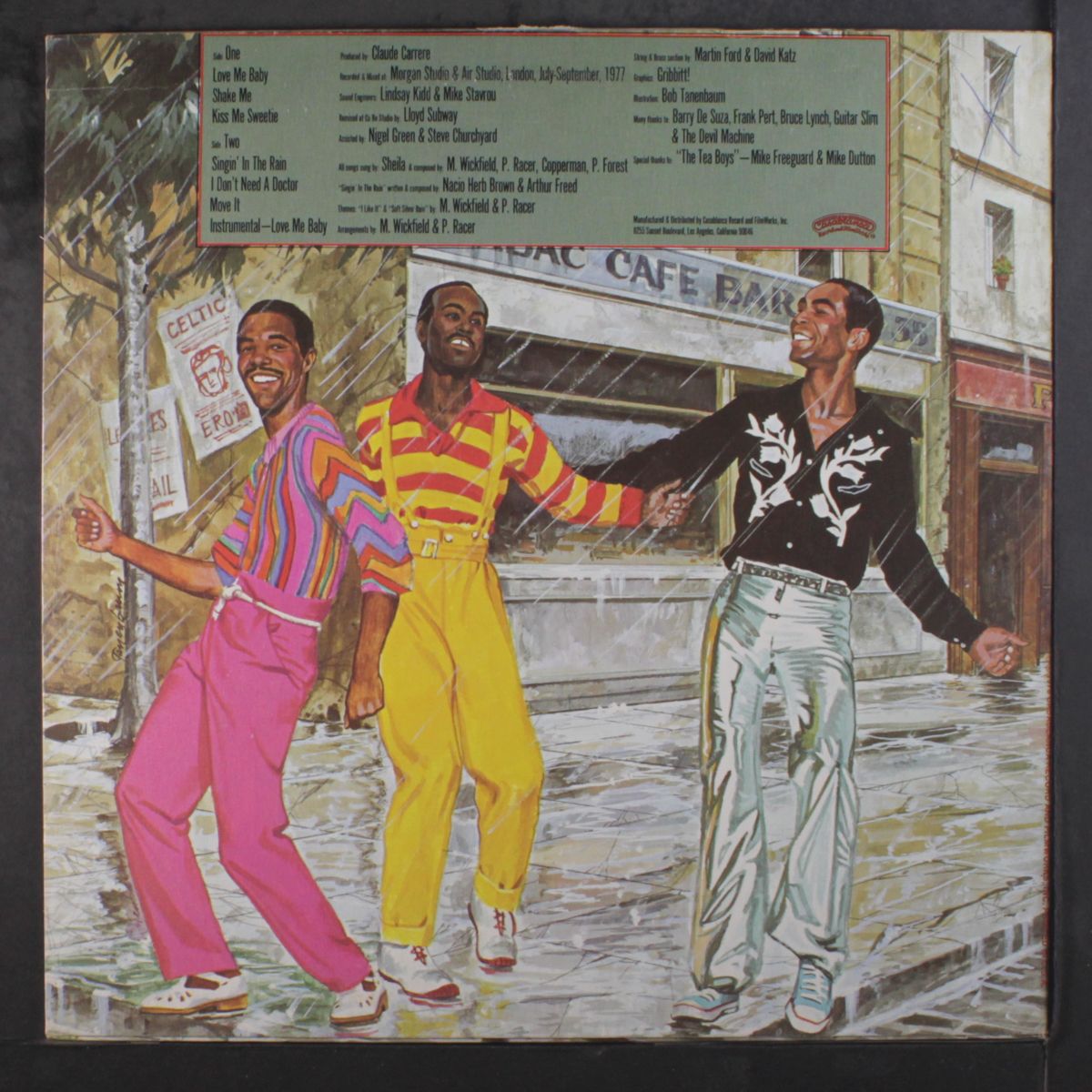 singin' in the rain by SHEILA & B. DEVOTION