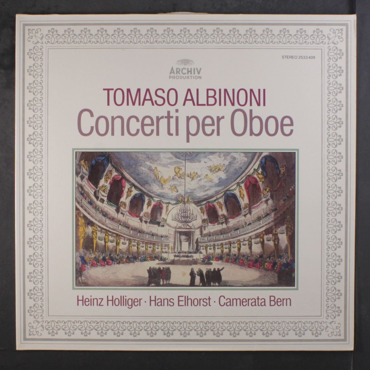 albinoni: concerti per oboe by HEINZ HOLLIGER & HANS ELHORST