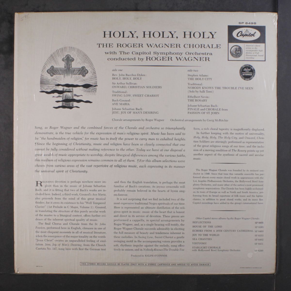 holy, holy, holy by ROGER WAGNER CHORALE