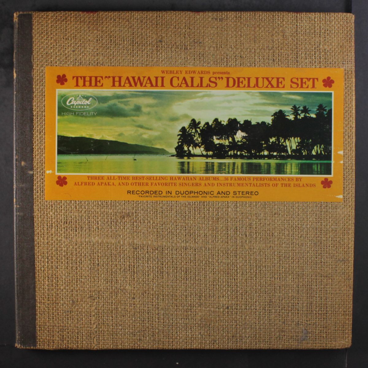 hawaii calls deluxe set by WEBLEY EDWARDS