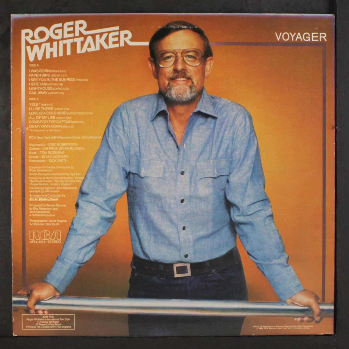 voyager by ROGER WHITTAKER