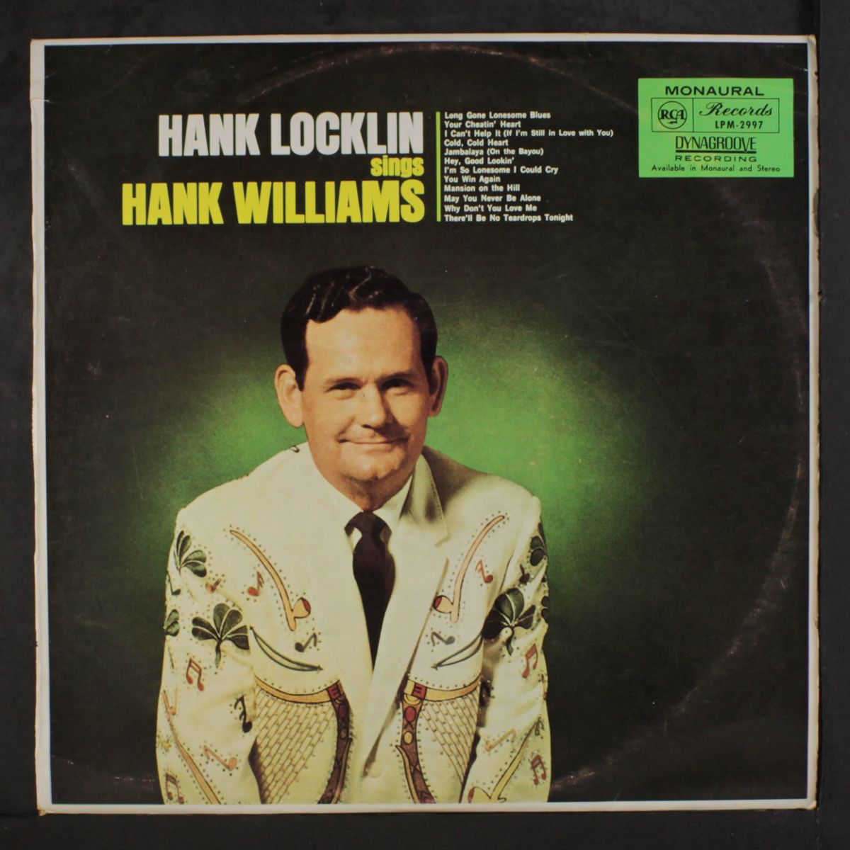 sings hank williams by HANK LOCKLIN
