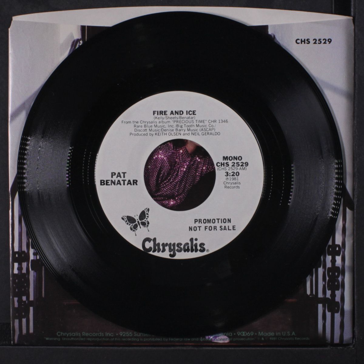 fire and ice / mono by PAT BENATAR