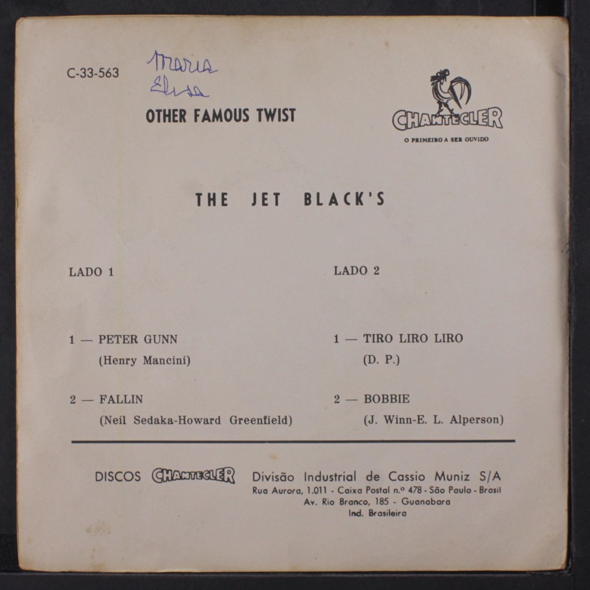 peter gunn + 3 by JET BLACKS